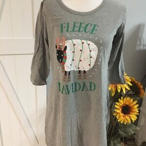 Dollhouse Sleepwear, long T Shirt. Size Medium